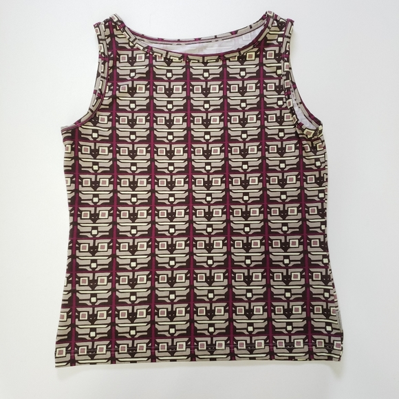 Royal Robbins Sleeveless Graphic Stretch Top M - Picture 5 of 6